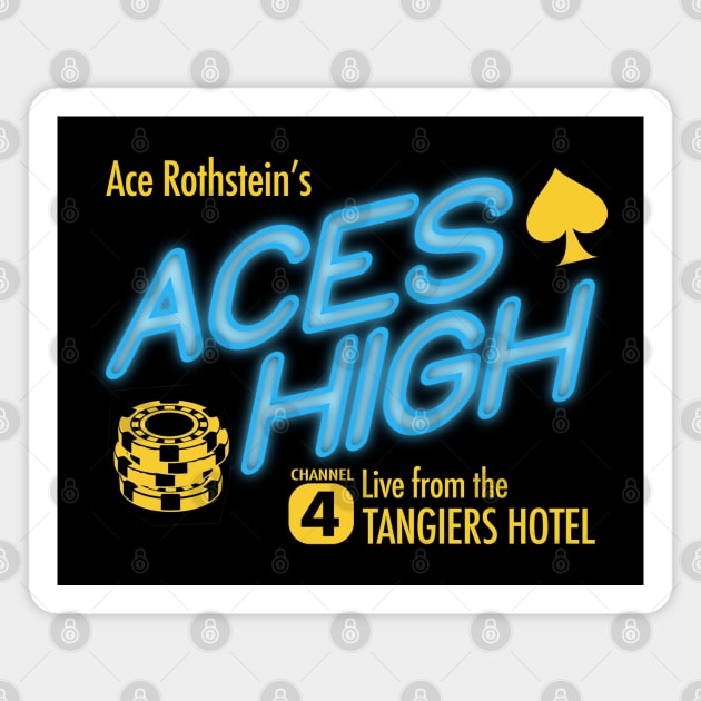 Aces High Magnet by PopCultureShirts